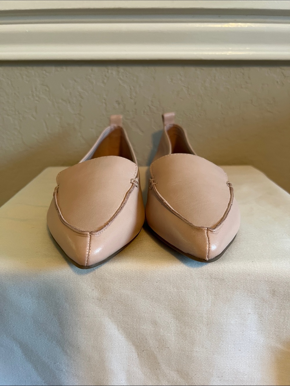 Aldo Classic Pointed Toe Women's Flats in Blush Pink